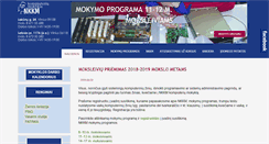 Desktop Screenshot of nkkm.lt